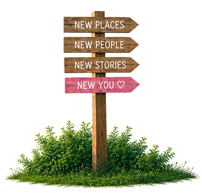 new places new people new stories new you